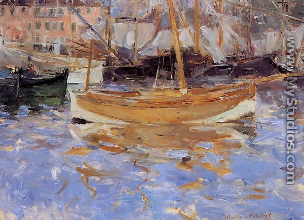 The Port Of Nice - Berthe Morisot