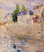 The Quay at Bougival 1883 - Berthe Morisot