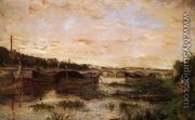 The Seine Below The Pont D Lena - Berthe Morisot