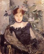 Woman in Black 1878 - Berthe Morisot