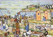 Bathers And Strollers - Maurice Brazil Prendergast