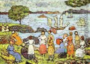 Late Afternoon  New England - Maurice Brazil Prendergast