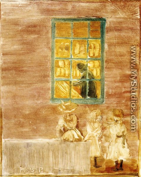Shadow Aka Children By A Window - Maurice Brazil Prendergast