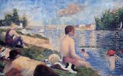 Final Study For Bathing At Asnieres - Georges Seurat