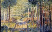 Forest Path  Barbizon - Georges Seurat