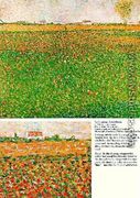 Lucerne Aka Alfalfa Field - Georges Seurat