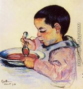 Child Eating Soup - Armand Guillaumin
