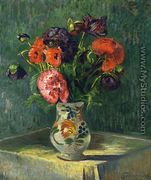 Still Life With Flowers - Armand Guillaumin