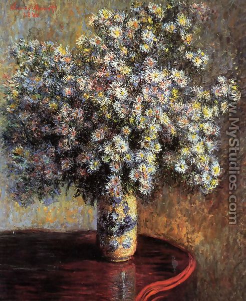 Asters - Claude Oscar Monet