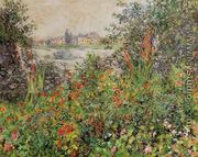 Flowers At Vetheuil - Claude Oscar Monet