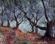 Grove Of Olive Trees In Bordighera - Claude Oscar Monet