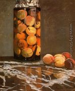 Jar Of Peaches - Claude Oscar Monet