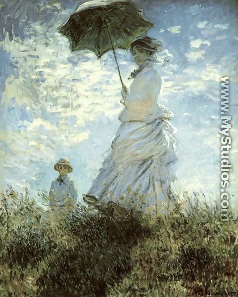 La Promenade - Claude Oscar Monet