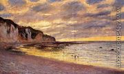 LAlly Point  Low Tide - Claude Oscar Monet