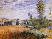 Landscape At Vetheuil - Claude Oscar Monet