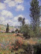 Lane In The Poppy Fields  Ile Saint Martin - Claude Oscar Monet