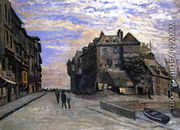 Le Lieutanance At Honfleur - Claude Oscar Monet