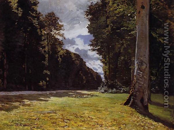 Le Pave De Chailly In The Fontainbleau Forest - Claude Oscar Monet