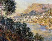 Monte Carlo Seen From Roquebrune - Claude Oscar Monet