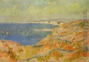 On The Cliff Near Dieppe2 - Claude Oscar Monet