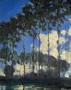 Poplars On The Banks Of The Epte - Claude Oscar Monet