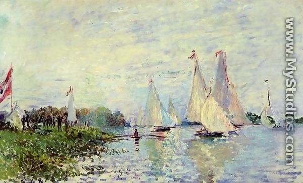 Regatta At Argenteuil3 - Claude Oscar Monet