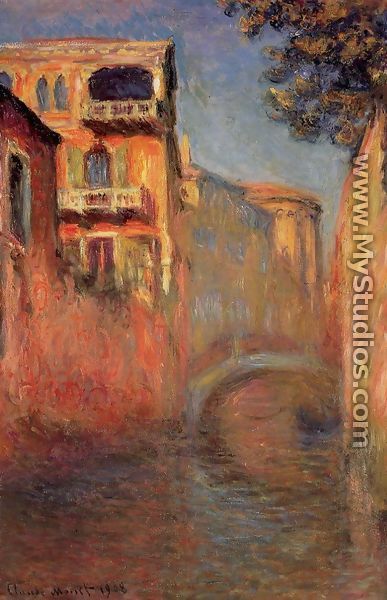 Rio Della Salute - Claude Oscar Monet
