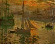 Sunrise Aka Seascape - Claude Oscar Monet