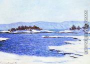 The Banks Of The Fjord At Christiania - Claude Oscar Monet