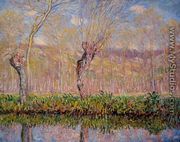 The Banks Of The River Epte In Springtime - Claude Oscar Monet