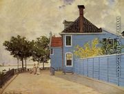 The Blue House At Zaandam - Claude Oscar Monet