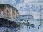 The Cliffs Of Les Petites Dalles - Claude Oscar Monet