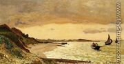 The Coast At Sainte Adresse - Claude Oscar Monet