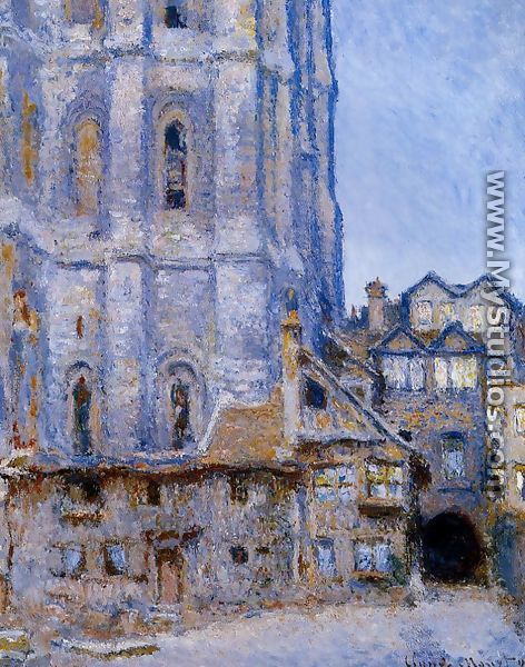 The Cour D Albane - Claude Oscar Monet