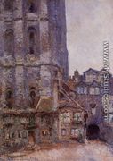 The Cour D Albane  Grey Weather - Claude Oscar Monet
