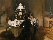 The Dinner - Claude Oscar Monet