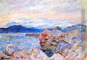 The Gulf Juan At Antibes - Claude Oscar Monet