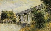 The Railway Bridge At Argenteuil2 - Claude Oscar Monet