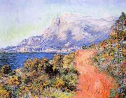 The Red Road Near Menton - Claude Oscar Monet