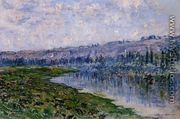 The Seine And The Chaantemesle Hills - Claude Oscar Monet