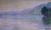 The Seine At Port Villez  Blue Effect - Claude Oscar Monet