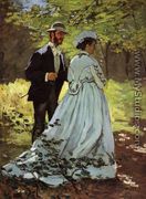 The Strollers - Claude Oscar Monet