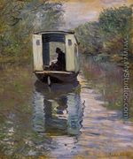 The Studio Boat2 - Claude Oscar Monet