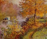 The Studio Boat3 - Claude Oscar Monet