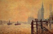 The Thames Below Westminster - Claude Oscar Monet