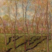 Trees In Winter  View Of Bennecourt - Claude Oscar Monet