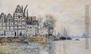 View Of Amsterdam - Claude Oscar Monet