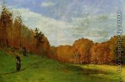 Woodbearers In Fontainebleau Forest - Claude Oscar Monet