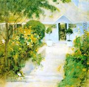 A Garden Path - John Henry Twachtman