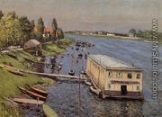 Boathouse In Argenteuil - Gustave Caillebotte